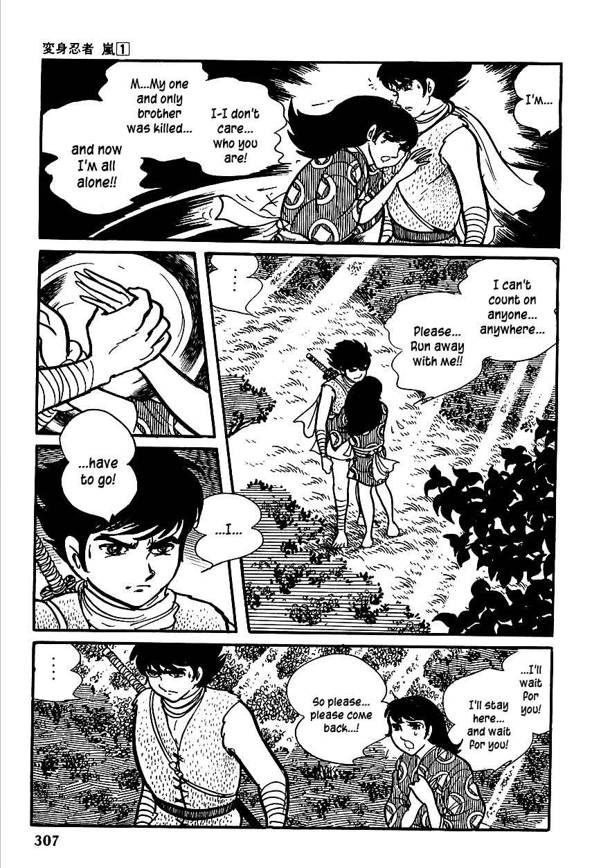 Henshin Ninja Arashi Chapter 5 page 36 - Chapter 5: The Golden Bull Cries in the Depths of the Earth