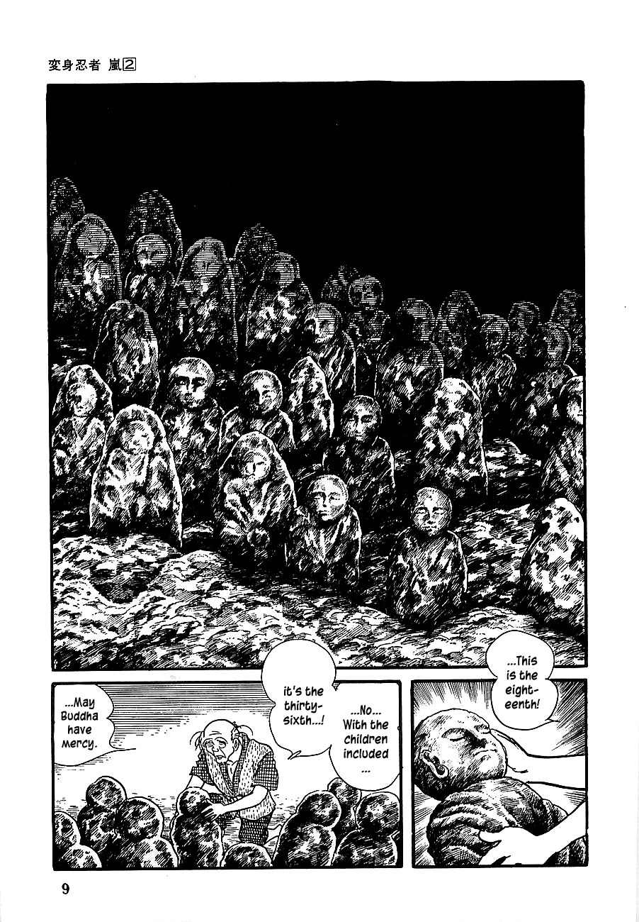 Henshin Ninja Arashi Chapter 6 page 11 - Chapter 6: The Bee's Hum is the Lullaby of Hell