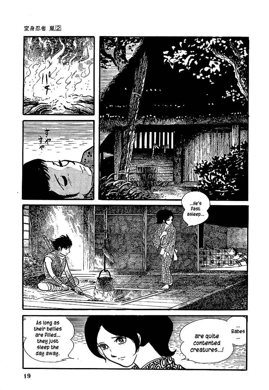 Henshin Ninja Arashi Chapter 6 page 21 - Chapter 6: The Bee's Hum is the Lullaby of Hell