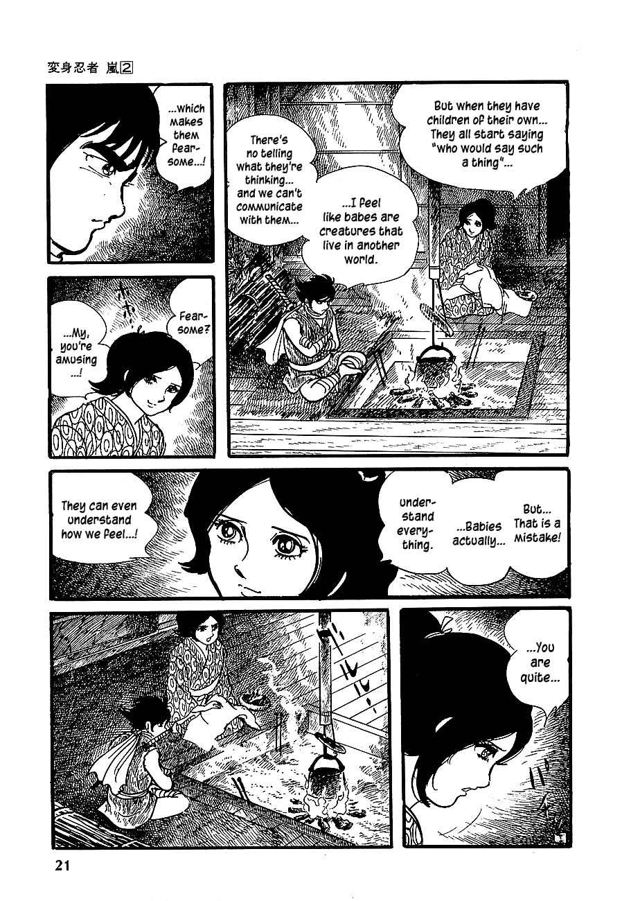 Henshin Ninja Arashi Chapter 6 page 23 - Chapter 6: The Bee's Hum is the Lullaby of Hell