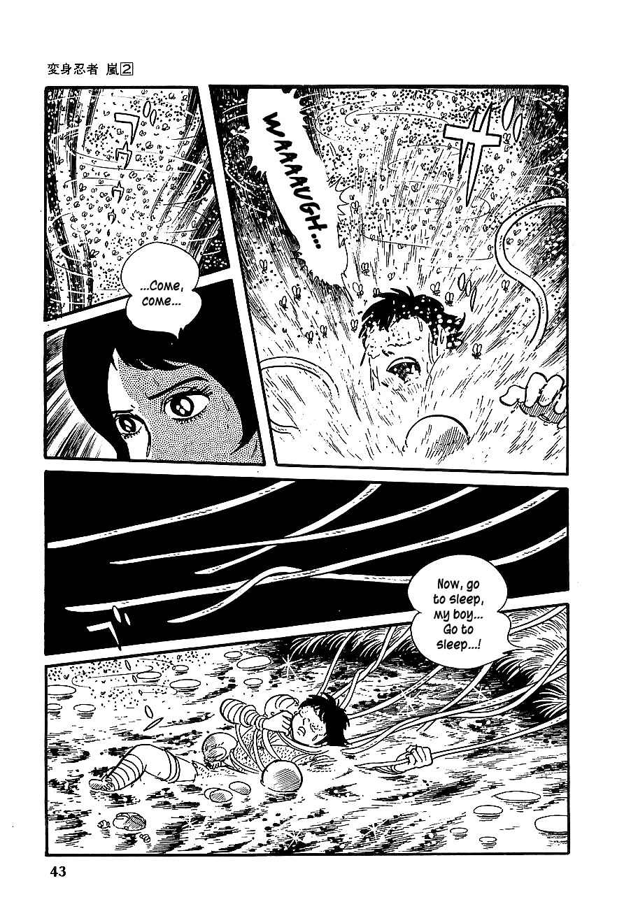 Henshin Ninja Arashi Chapter 6 page 44 - Chapter 6: The Bee's Hum is the Lullaby of Hell