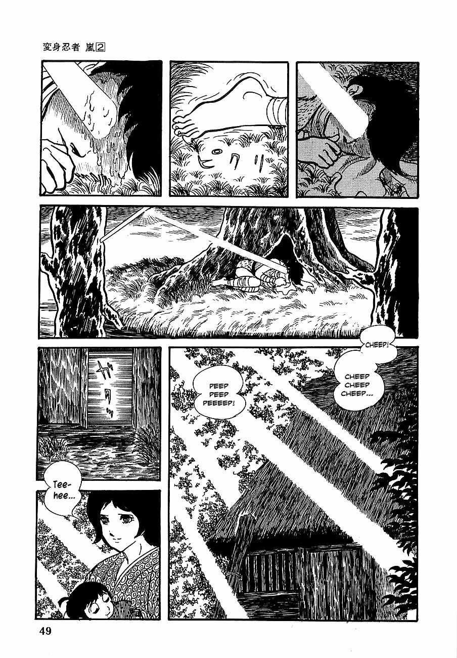 Henshin Ninja Arashi Chapter 6 page 50 - Chapter 6: The Bee's Hum is the Lullaby of Hell