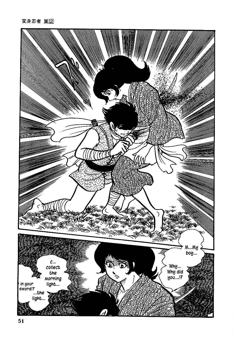 Henshin Ninja Arashi Chapter 6 page 52 - Chapter 6: The Bee's Hum is the Lullaby of Hell