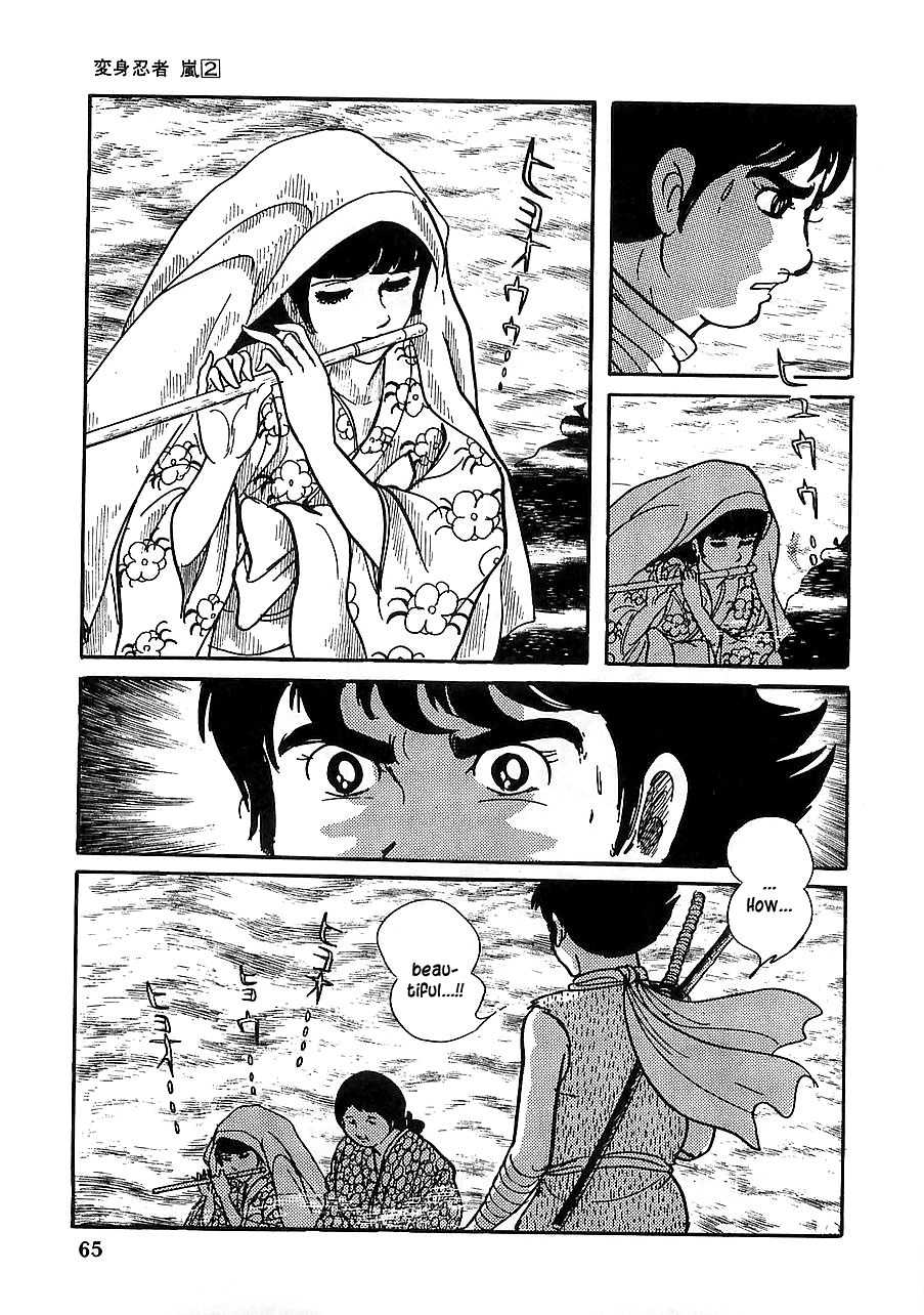 Henshin Ninja Arashi Chapter 7 page 10 - Chapter 7: The Bodhisattva's Fangs Rend the Mist
