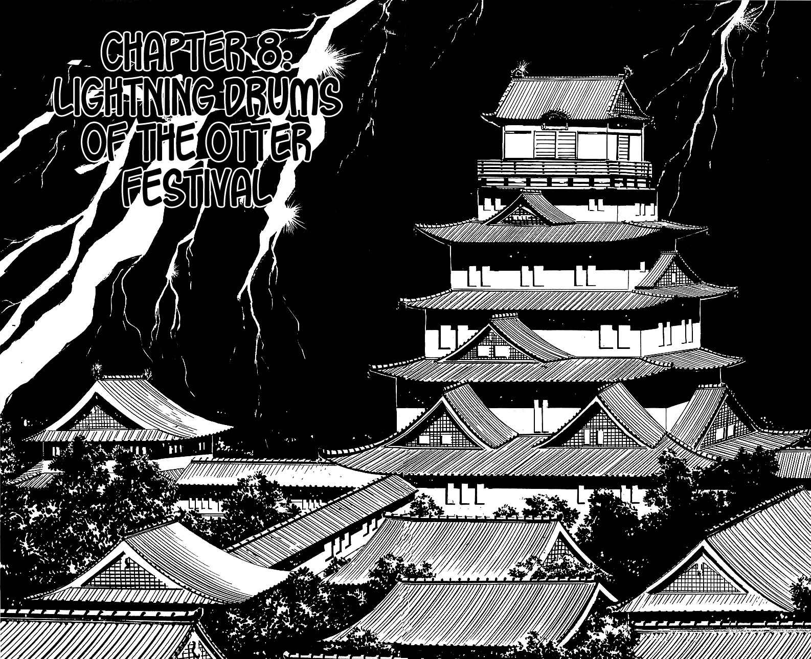 Henshin Ninja Arashi Chapter 8 page 1 - Chapter 8: Lightning Drums of the Otter Festival