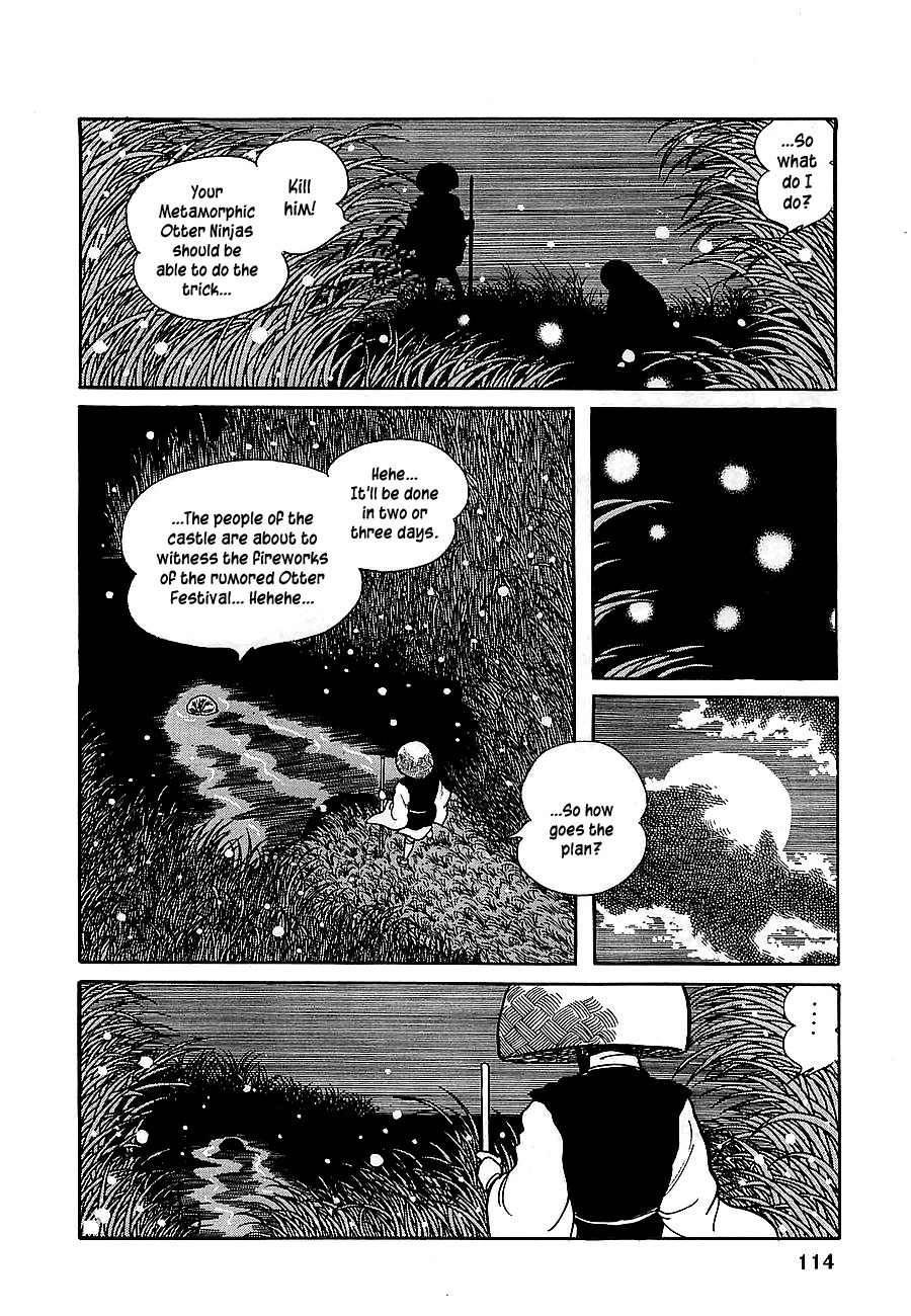 Henshin Ninja Arashi Chapter 8 page 14 - Chapter 8: Lightning Drums of the Otter Festival