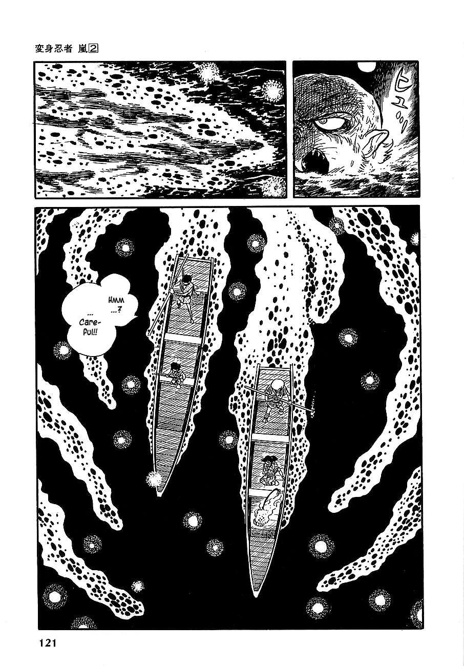 Henshin Ninja Arashi Chapter 8 page 21 - Chapter 8: Lightning Drums of the Otter Festival