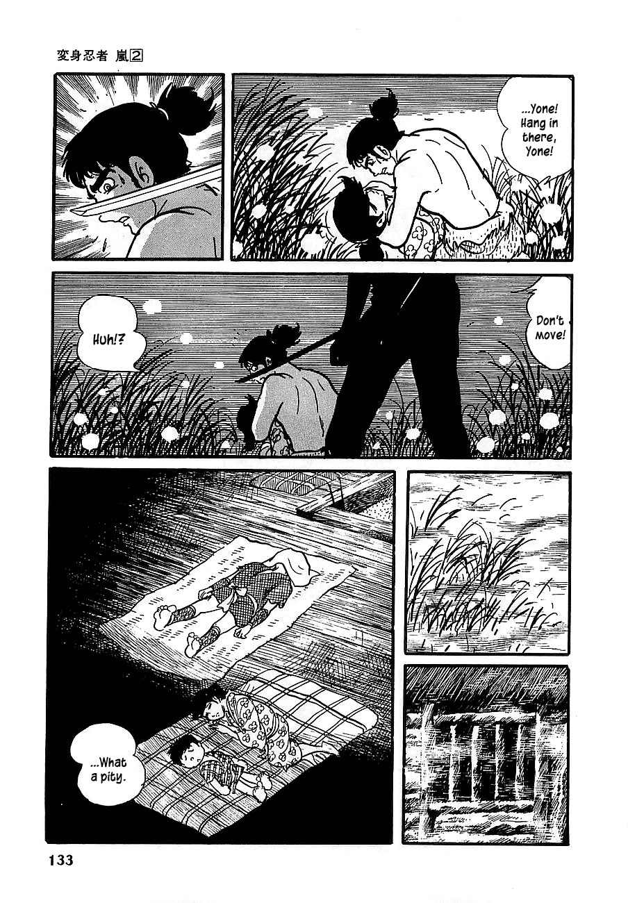 Henshin Ninja Arashi Chapter 8 page 33 - Chapter 8: Lightning Drums of the Otter Festival