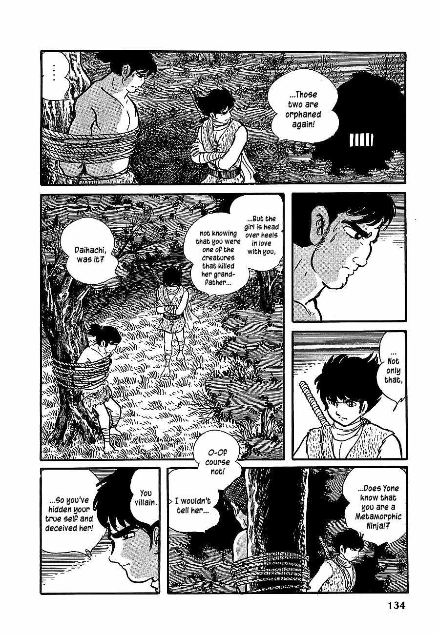 Henshin Ninja Arashi Chapter 8 page 34 - Chapter 8: Lightning Drums of the Otter Festival
