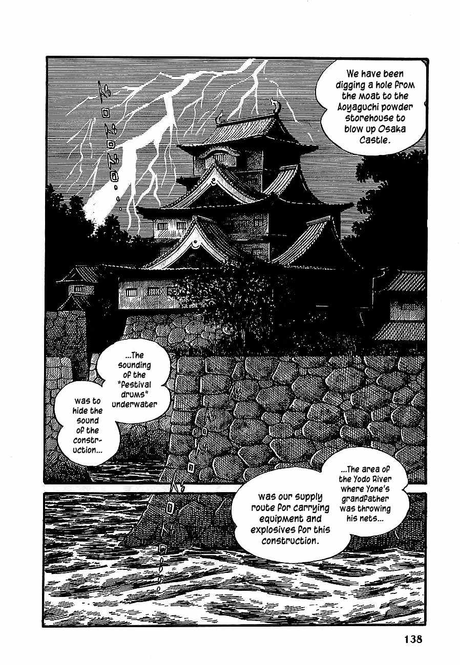 Henshin Ninja Arashi Chapter 8 page 38 - Chapter 8: Lightning Drums of the Otter Festival