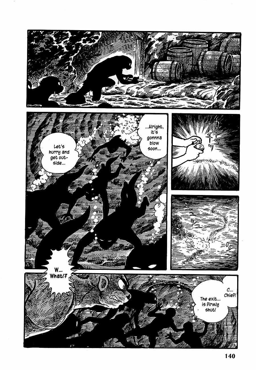Henshin Ninja Arashi Chapter 8 page 40 - Chapter 8: Lightning Drums of the Otter Festival