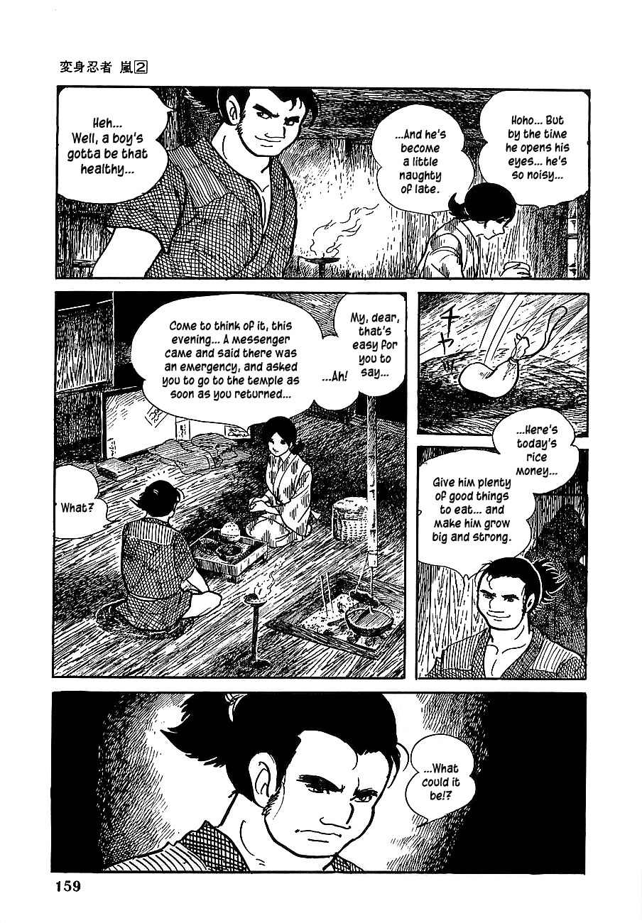 Henshin Ninja Arashi Chapter 9 page 13 - Chapter 9: Distant Summer of the Bamboo Flute