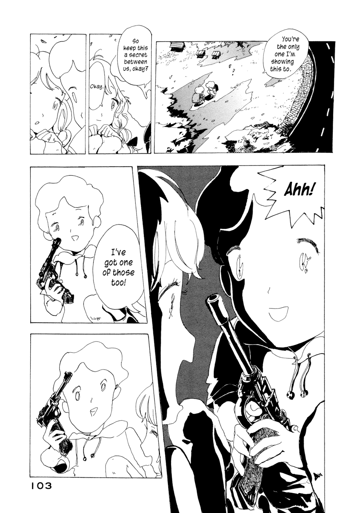 Henshin no News Chapter 5.2 page 7 - Chapter 5 v2 : Gun