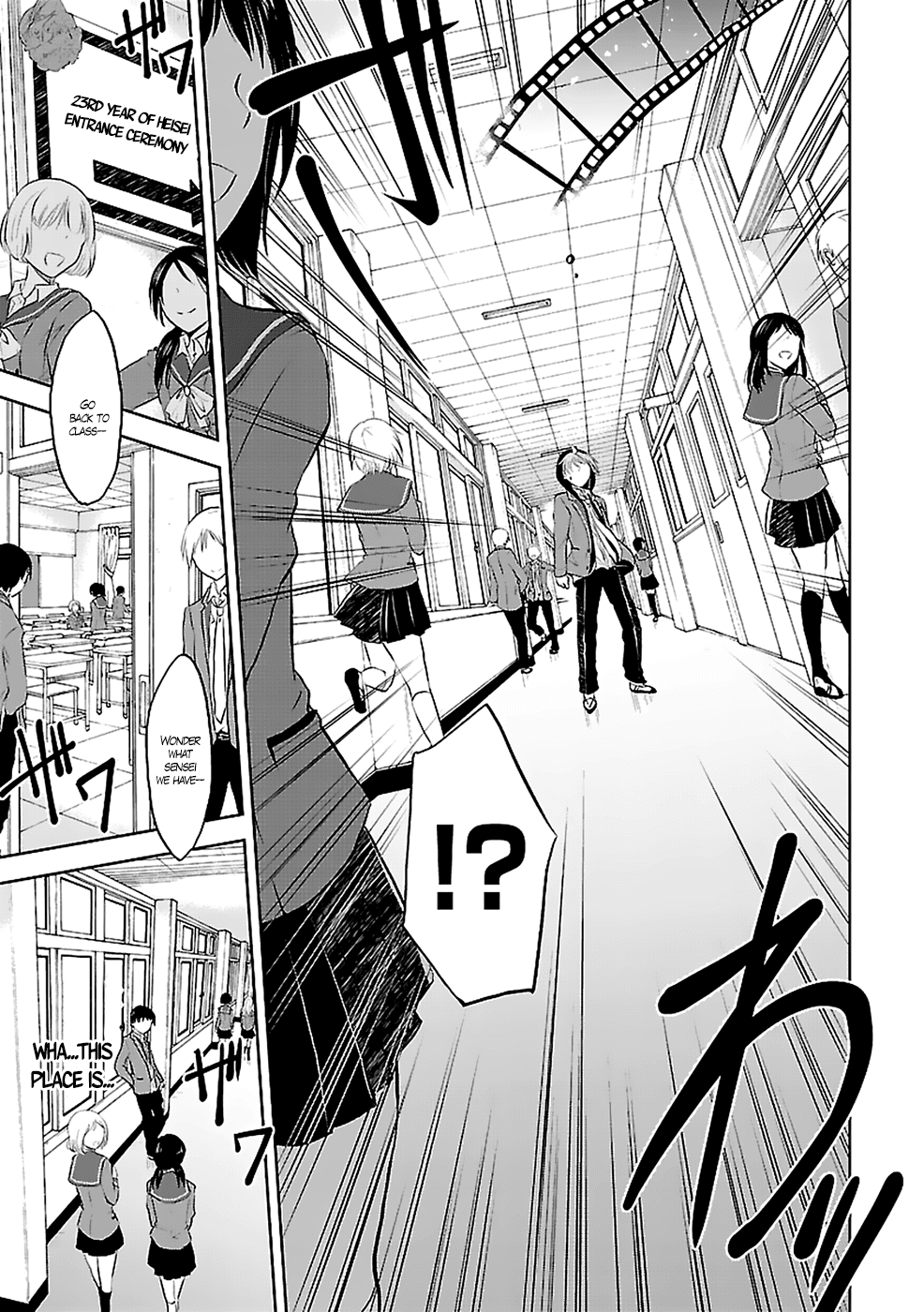 Hensokukei Quadrangle Chapter 1 page 38 - Chapter 1: The Second Spring
