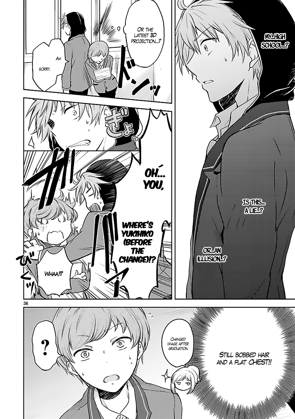 Hensokukei Quadrangle Chapter 1 page 39 - Chapter 1: The Second Spring