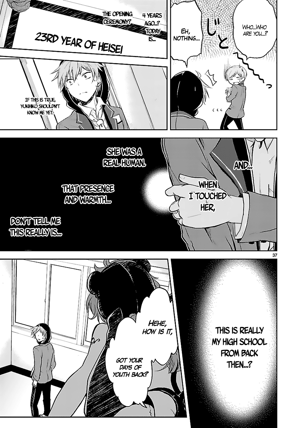 Hensokukei Quadrangle Chapter 1 page 40 - Chapter 1: The Second Spring