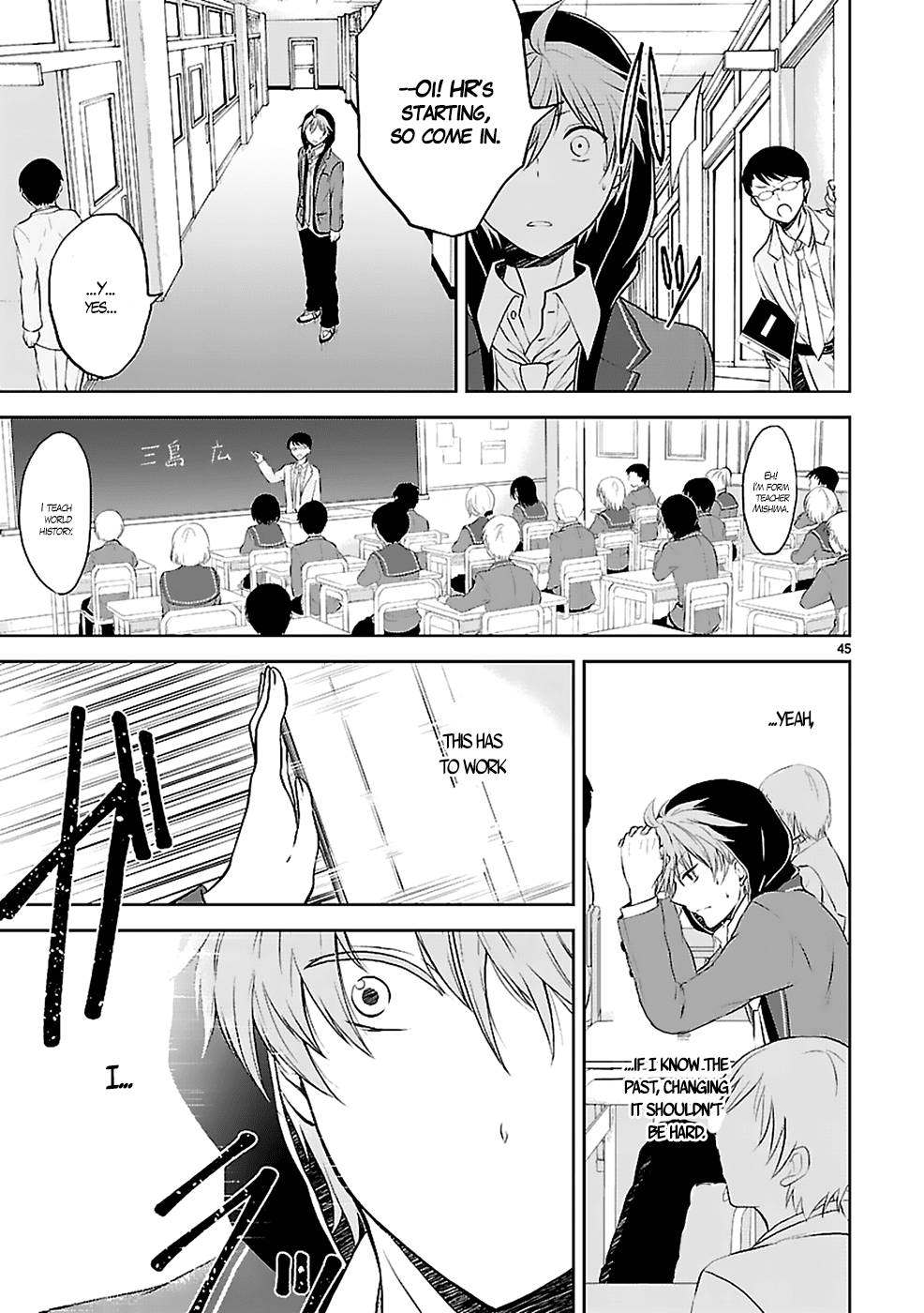 Hensokukei Quadrangle Chapter 1 page 48 - Chapter 1: The Second Spring