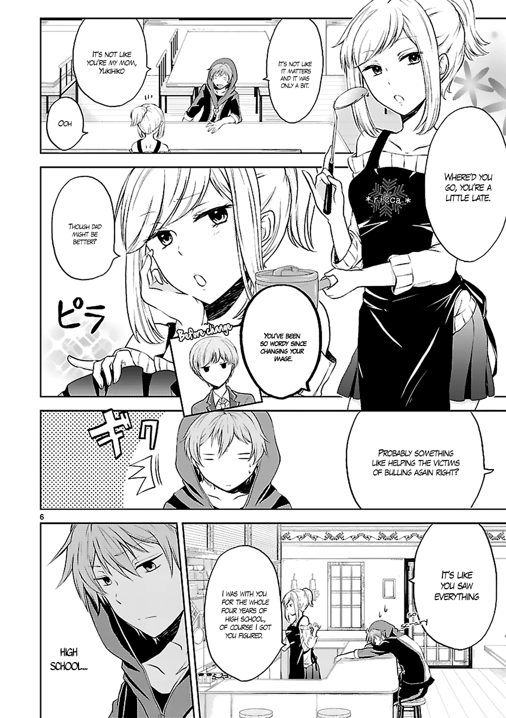 Hensokukei Quadrangle Chapter 1 page 9 - Chapter 1: The Second Spring