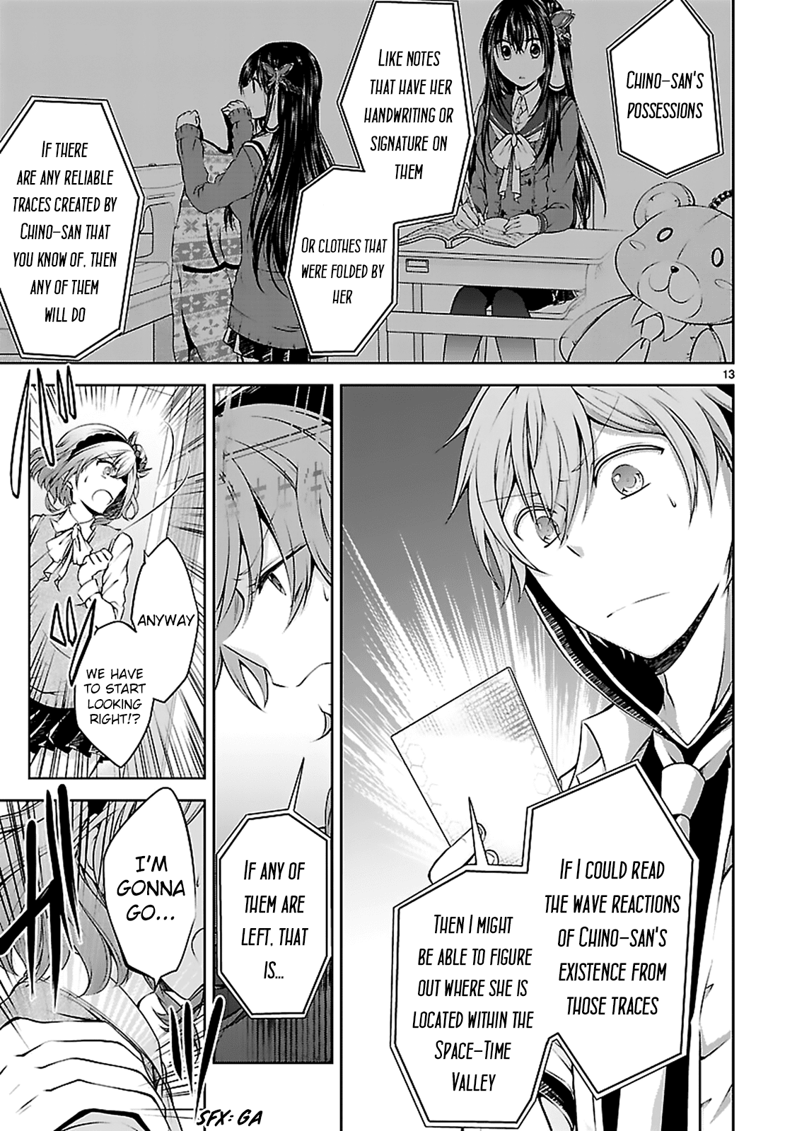 Hensokukei Quadrangle Chapter 10 page 14 - Chapter 10: "Welcome"