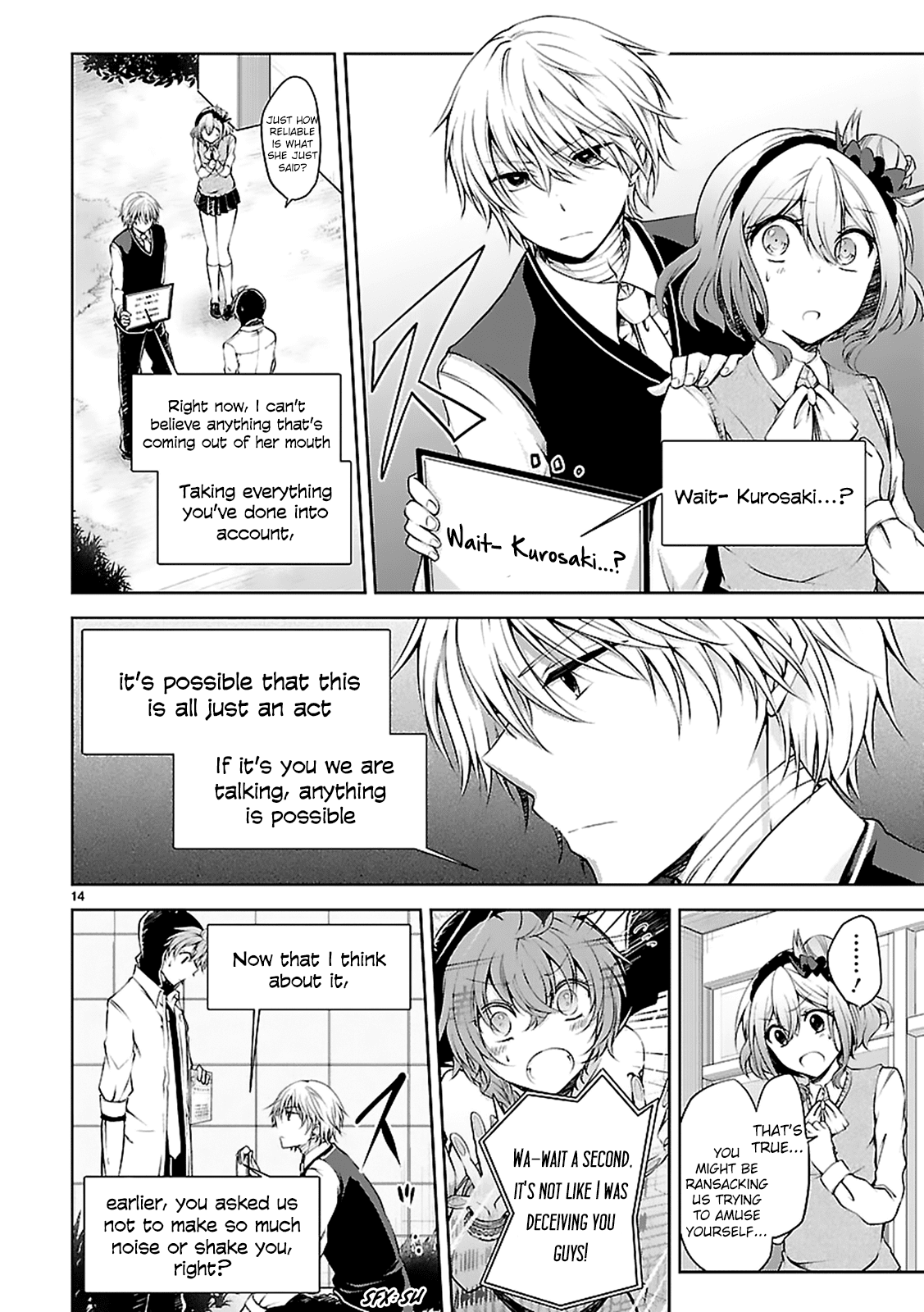 Hensokukei Quadrangle Chapter 10 page 15 - Chapter 10: "Welcome"