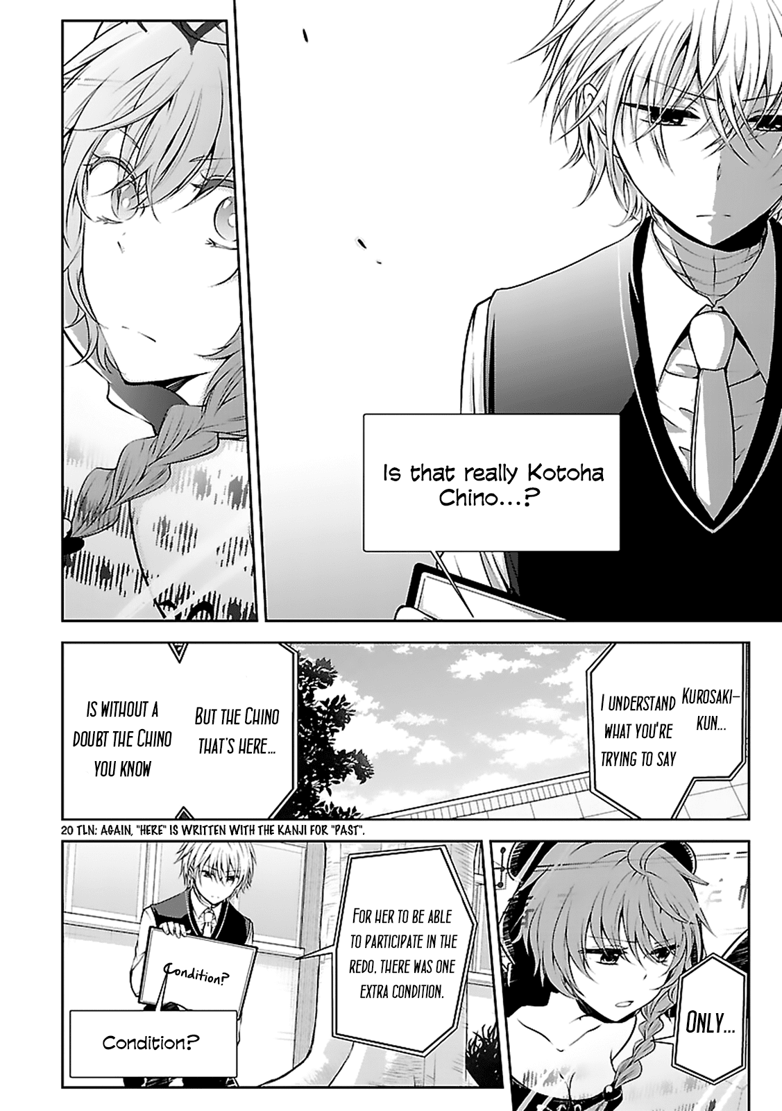 Hensokukei Quadrangle Chapter 10 page 21 - Chapter 10: "Welcome"