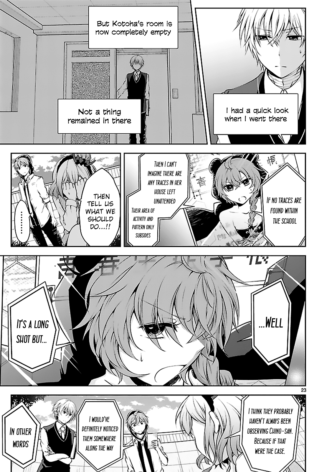 Hensokukei Quadrangle Chapter 10 page 24 - Chapter 10: "Welcome"