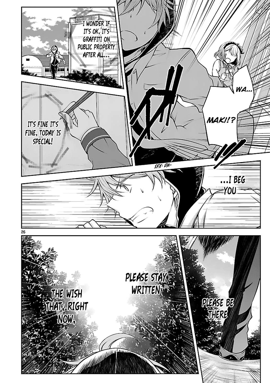 Hensokukei Quadrangle Chapter 10 page 27 - Chapter 10: "Welcome"