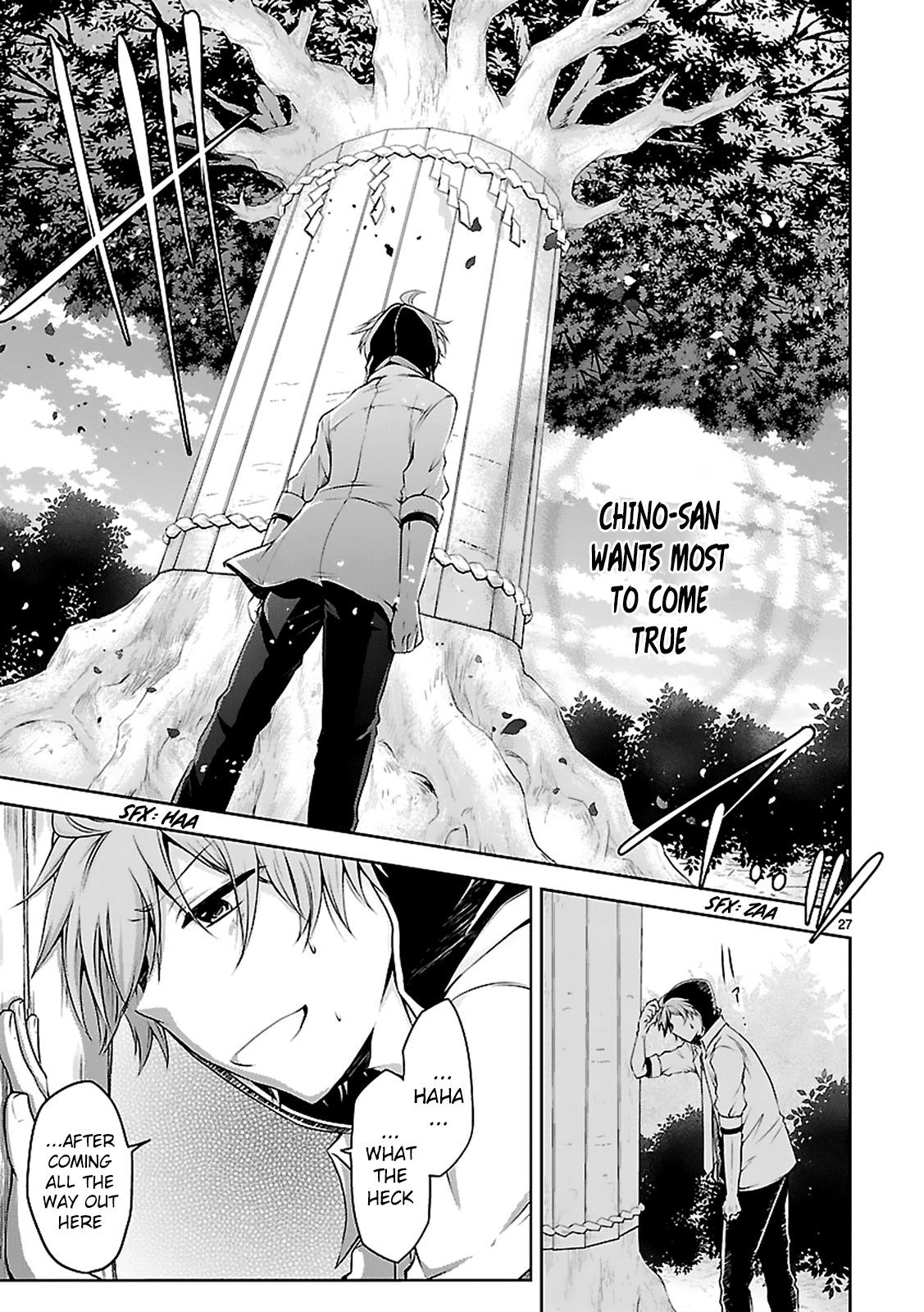 Hensokukei Quadrangle Chapter 10 page 28 - Chapter 10: "Welcome"