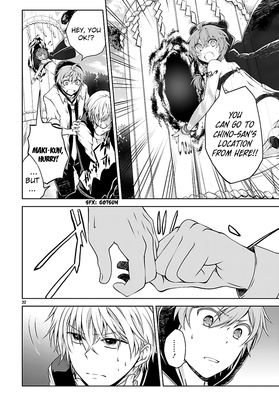 Hensokukei Quadrangle Chapter 10 page 33 - Chapter 10: "Welcome"