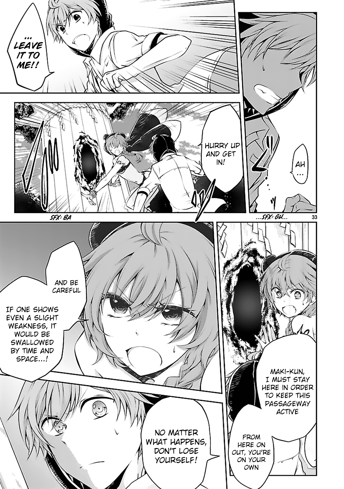 Hensokukei Quadrangle Chapter 10 page 34 - Chapter 10: "Welcome"