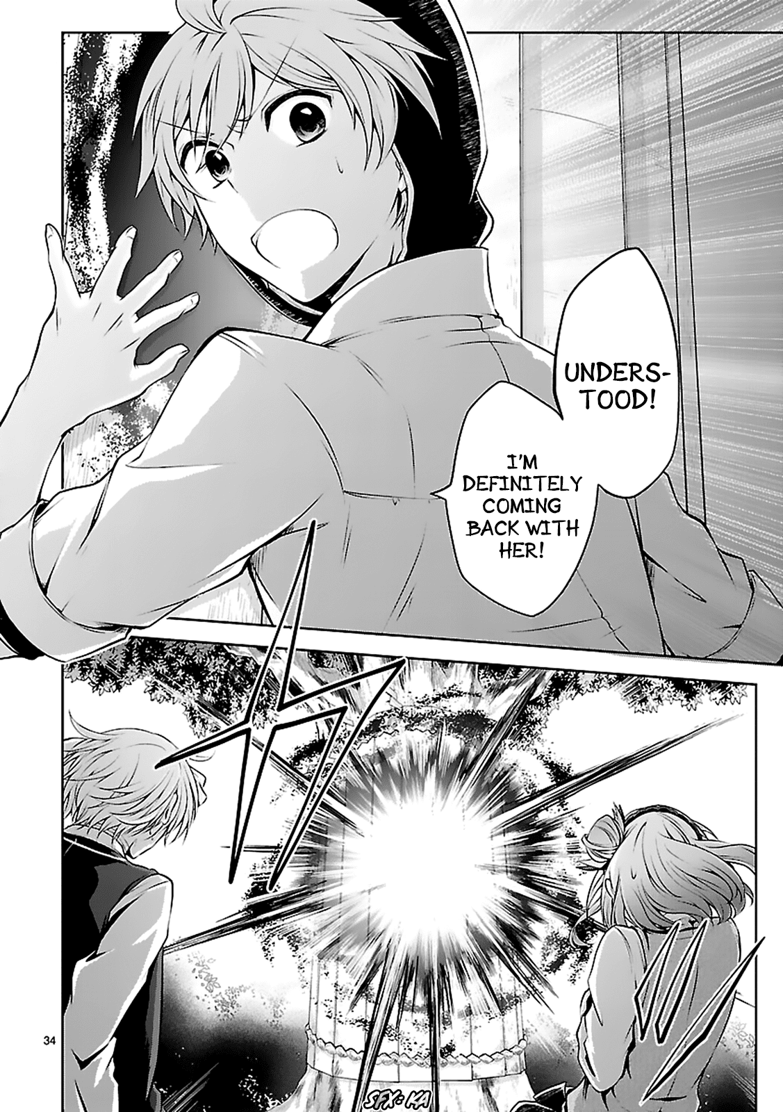 Hensokukei Quadrangle Chapter 10 page 35 - Chapter 10: "Welcome"