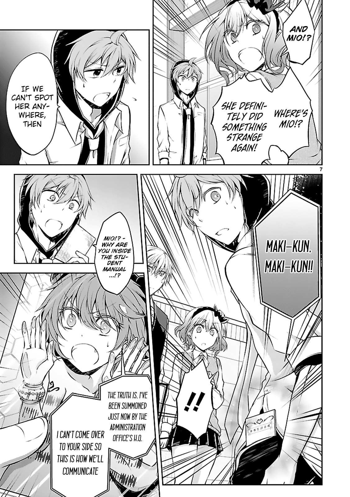 Hensokukei Quadrangle Chapter 10 page 8 - Chapter 10: "Welcome"