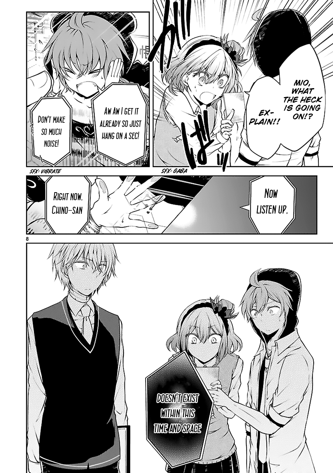Hensokukei Quadrangle Chapter 10 page 9 - Chapter 10: "Welcome"
