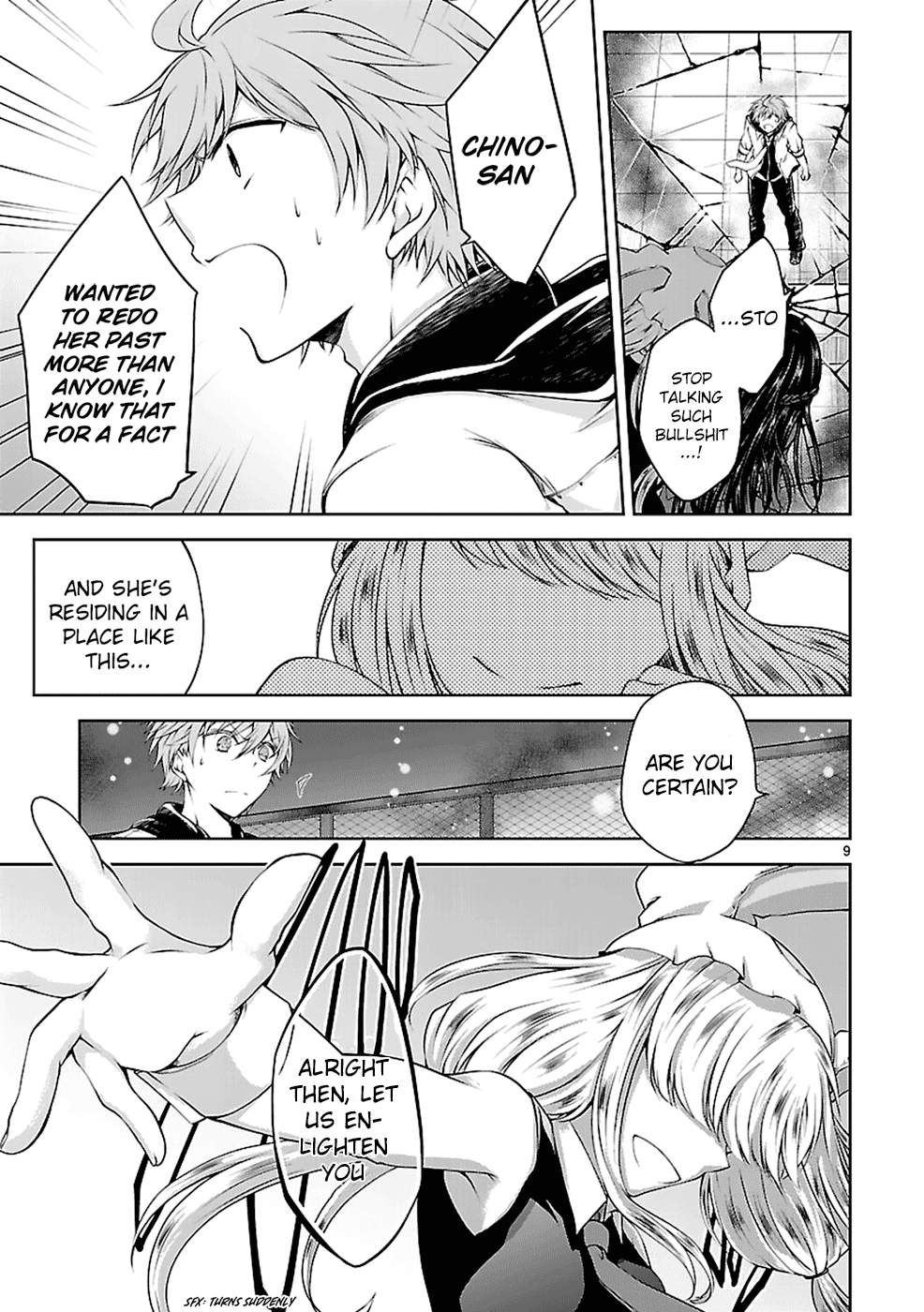 Hensokukei Quadrangle Chapter 11 page 10 - Chapter 11: Lost Time