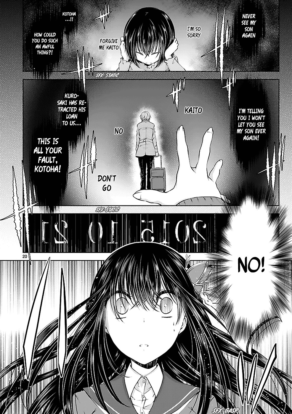 Hensokukei Quadrangle Chapter 11 page 21 - Chapter 11: Lost Time