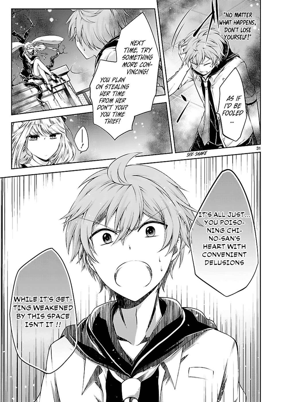 Hensokukei Quadrangle Chapter 11 page 32 - Chapter 11: Lost Time
