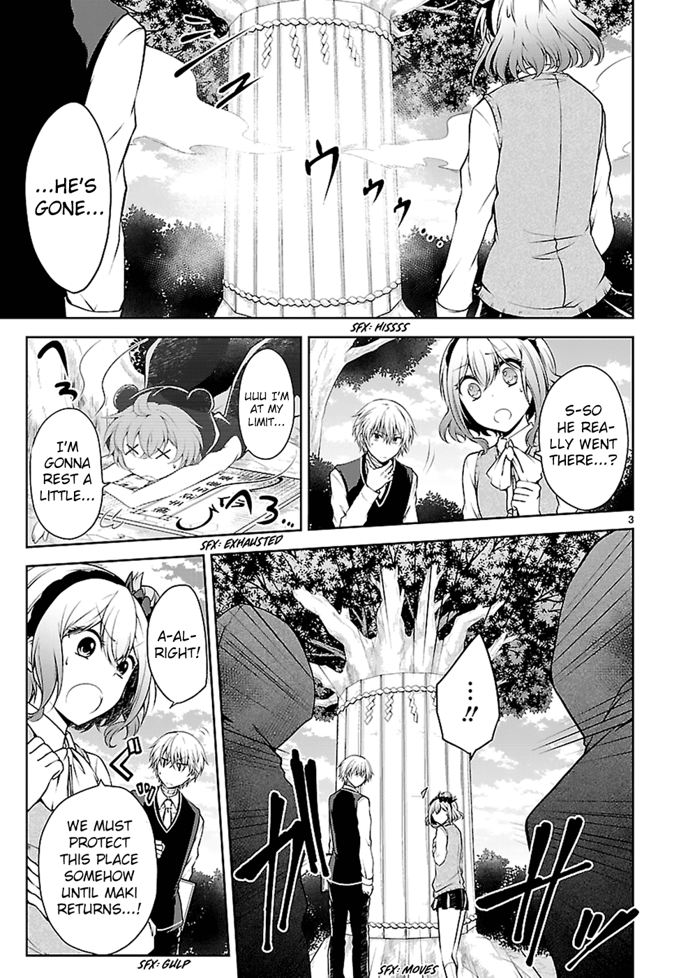 Hensokukei Quadrangle Chapter 11 page 4 - Chapter 11: Lost Time