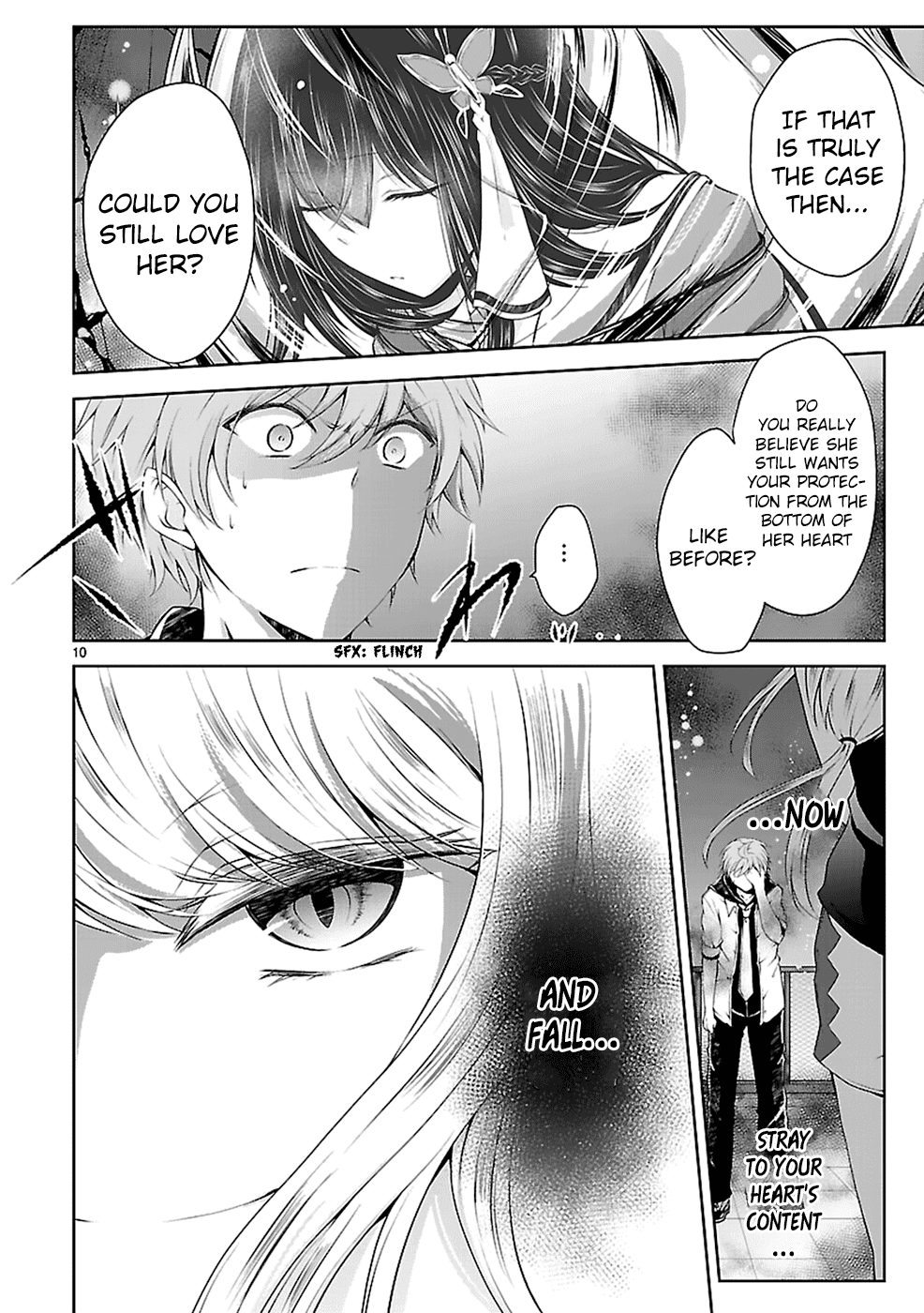 Hensokukei Quadrangle Chapter 12 page 11 - Chapter 12: Never Let Me Go
