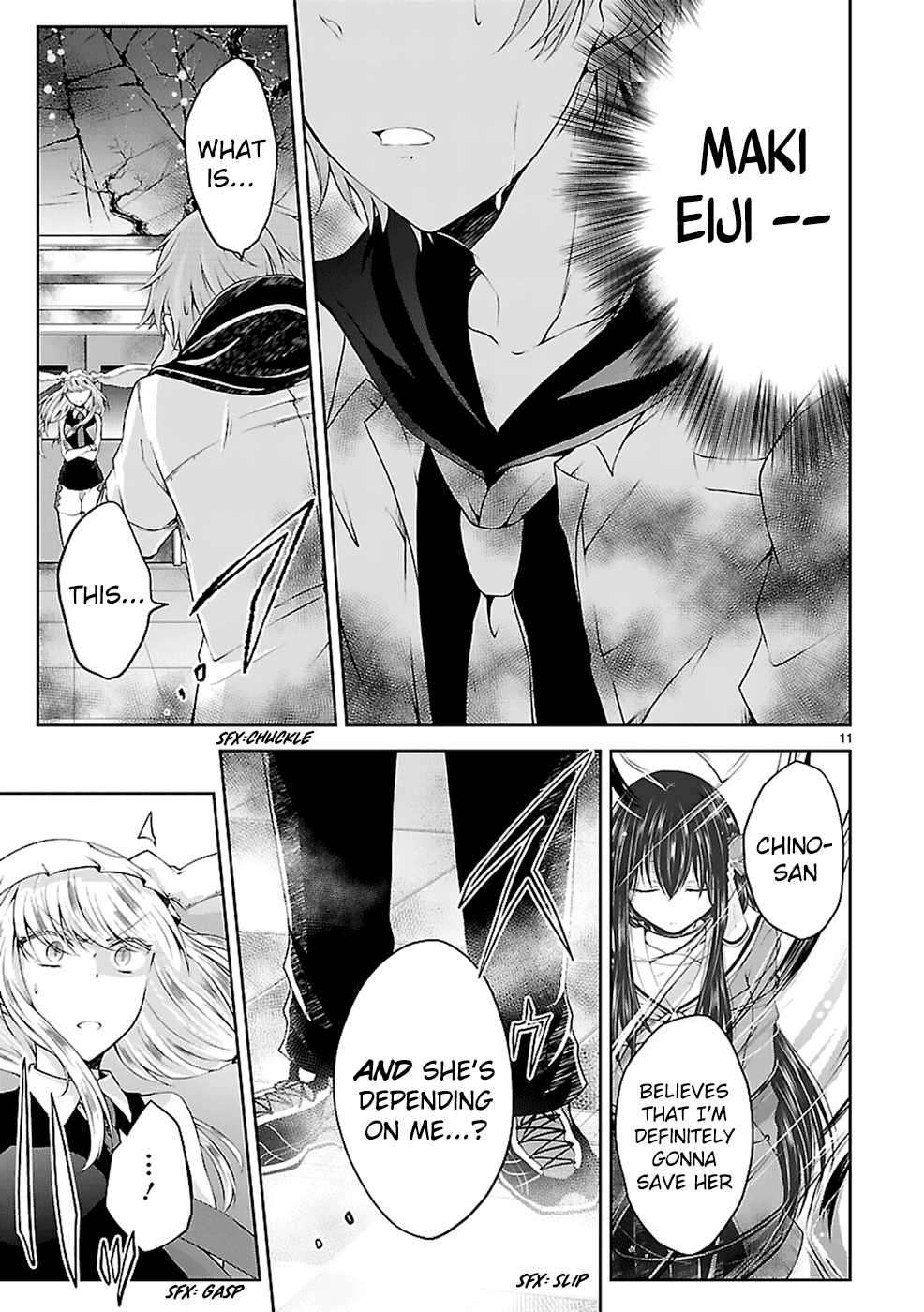 Hensokukei Quadrangle Chapter 12 page 12 - Chapter 12: Never Let Me Go