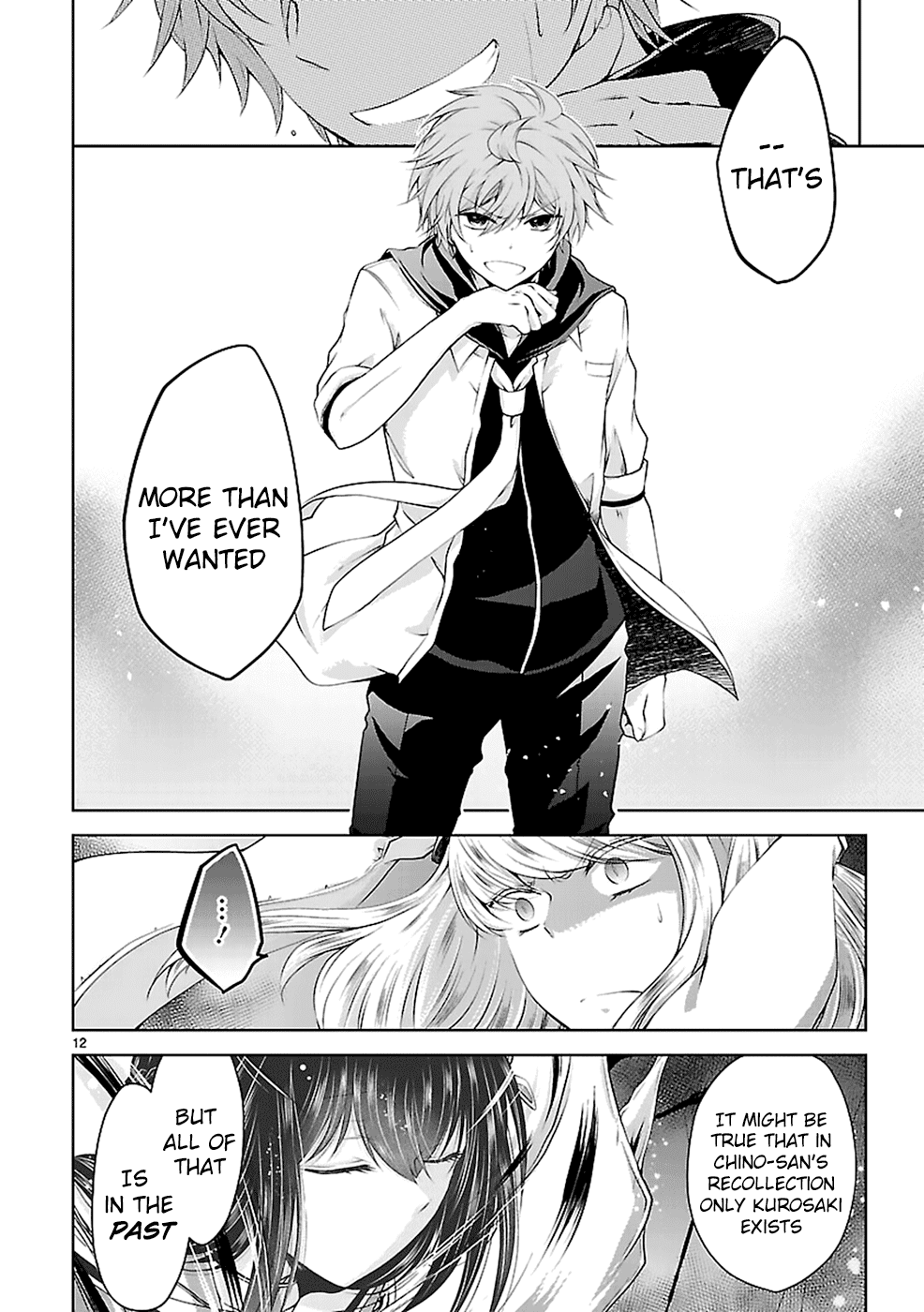 Hensokukei Quadrangle Chapter 12 page 13 - Chapter 12: Never Let Me Go