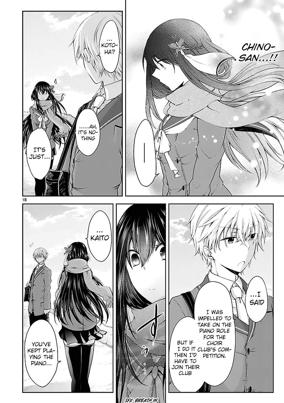 Hensokukei Quadrangle Chapter 12 page 19 - Chapter 12: Never Let Me Go