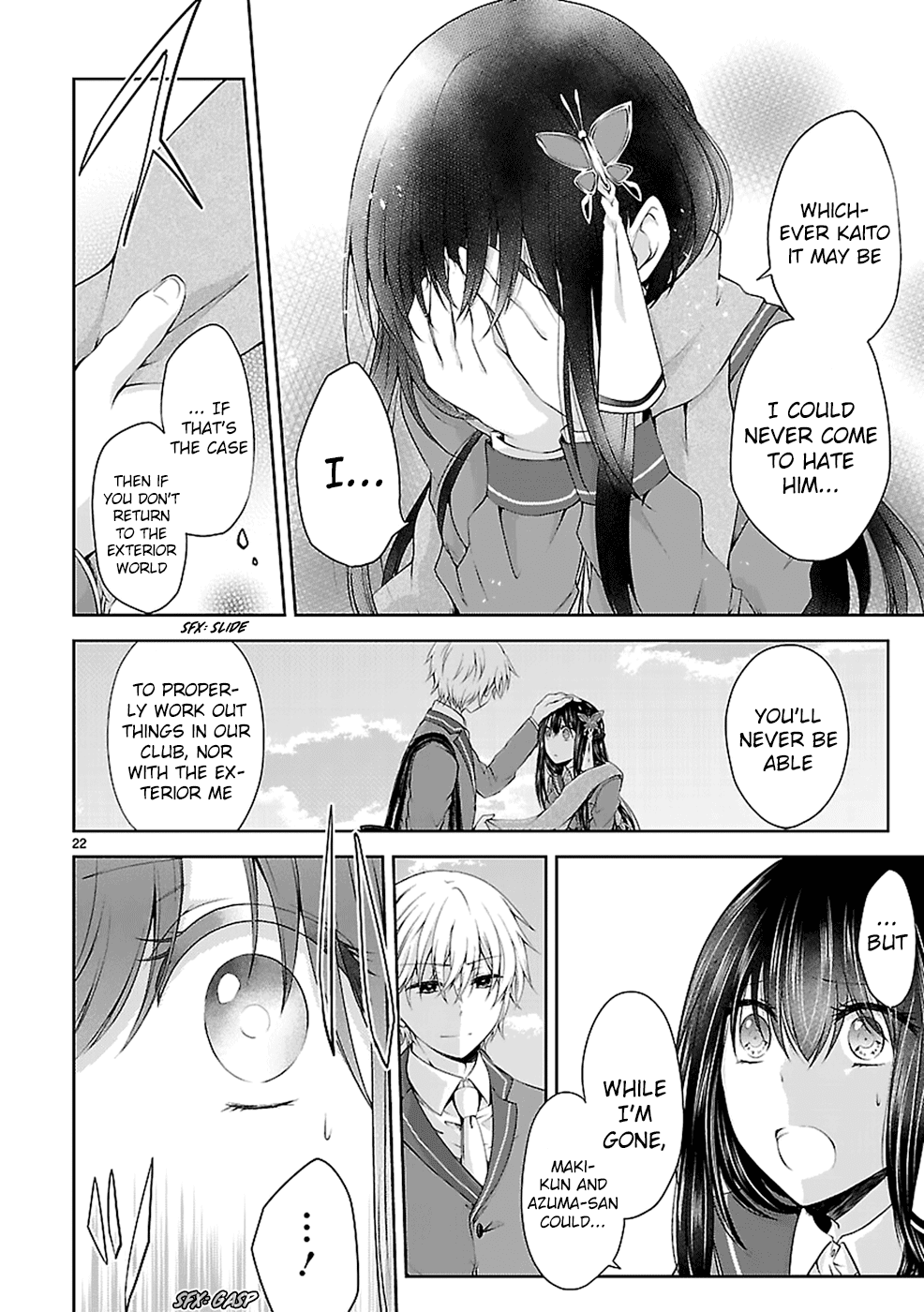 Hensokukei Quadrangle Chapter 12 page 23 - Chapter 12: Never Let Me Go