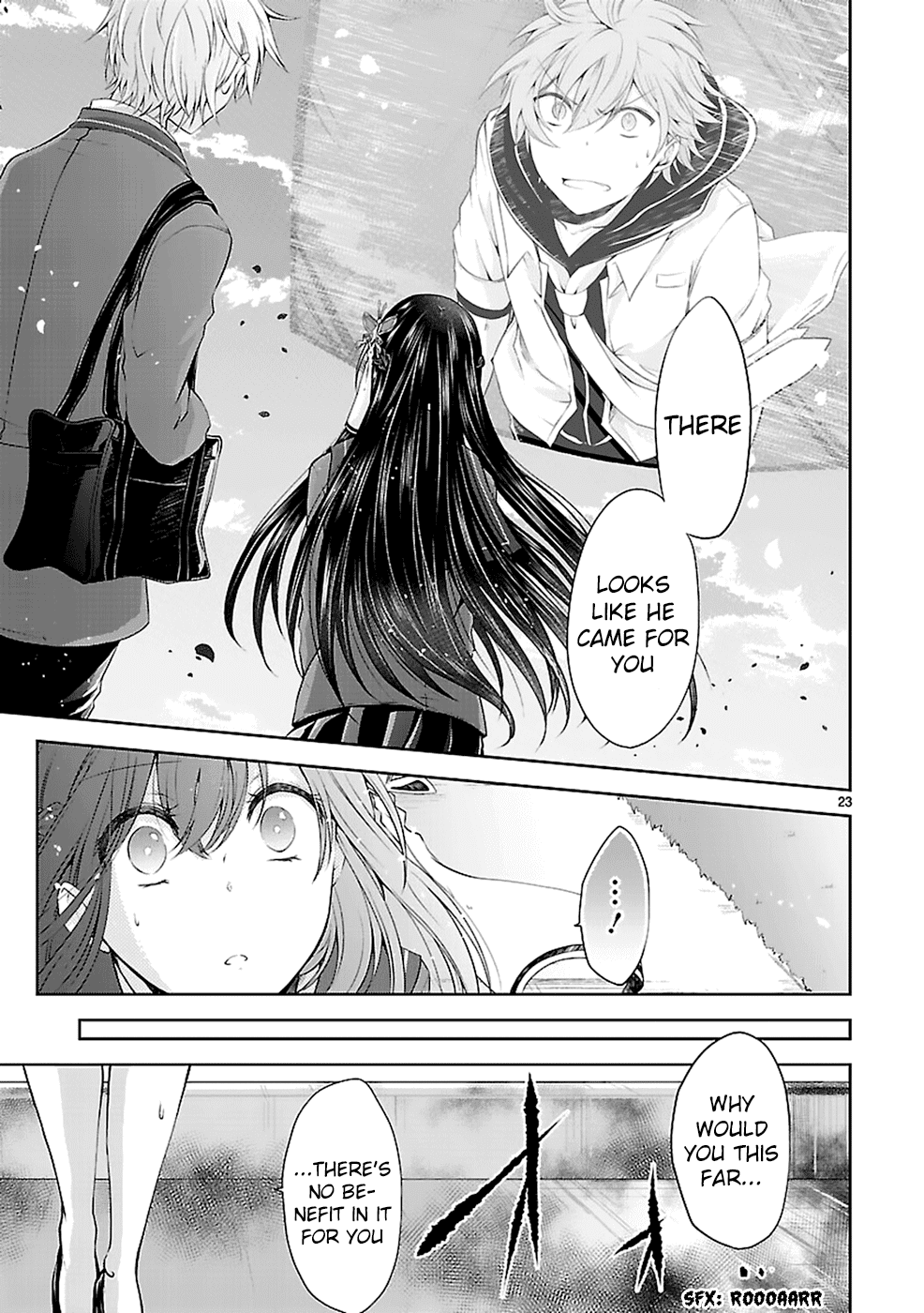Hensokukei Quadrangle Chapter 12 page 24 - Chapter 12: Never Let Me Go