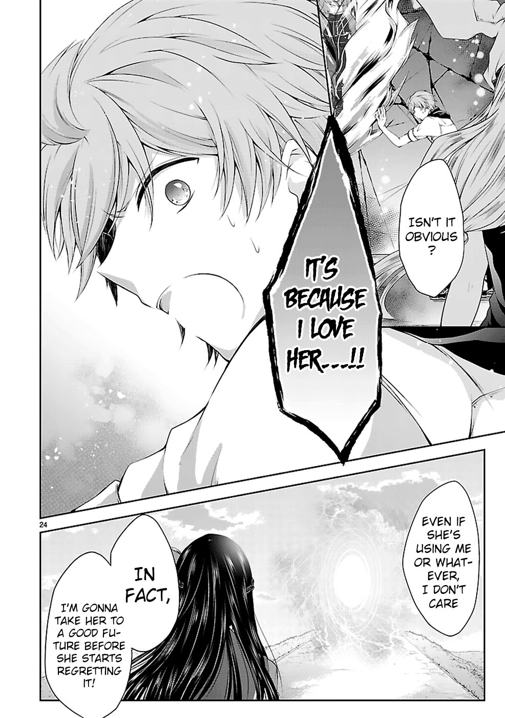 Hensokukei Quadrangle Chapter 12 page 25 - Chapter 12: Never Let Me Go
