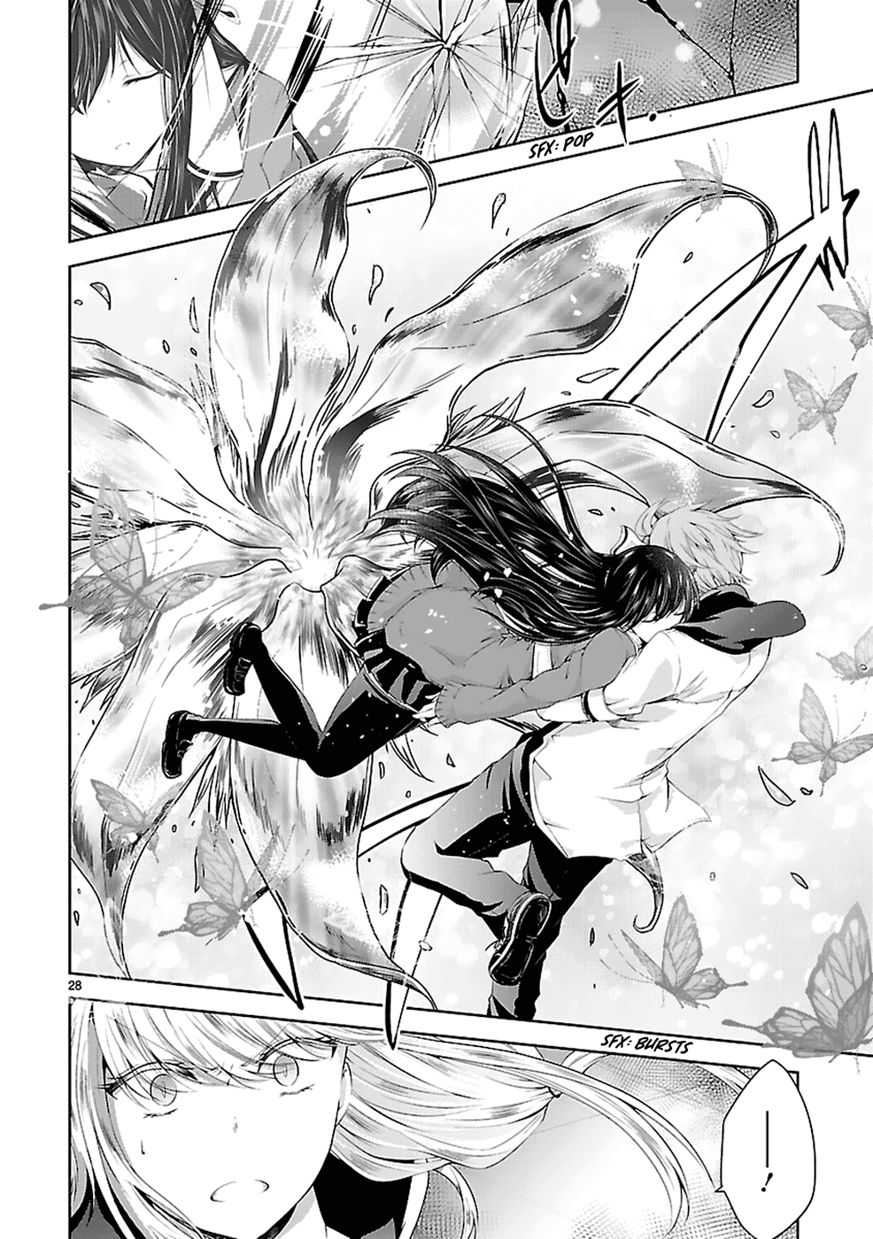 Hensokukei Quadrangle Chapter 12 page 28 - Chapter 12: Never Let Me Go