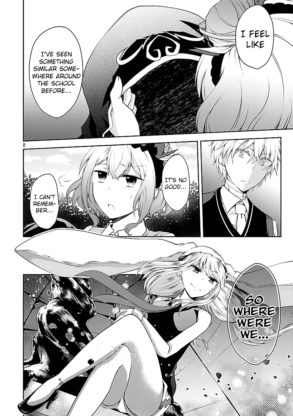 Hensokukei Quadrangle Chapter 12 page 3 - Chapter 12: Never Let Me Go