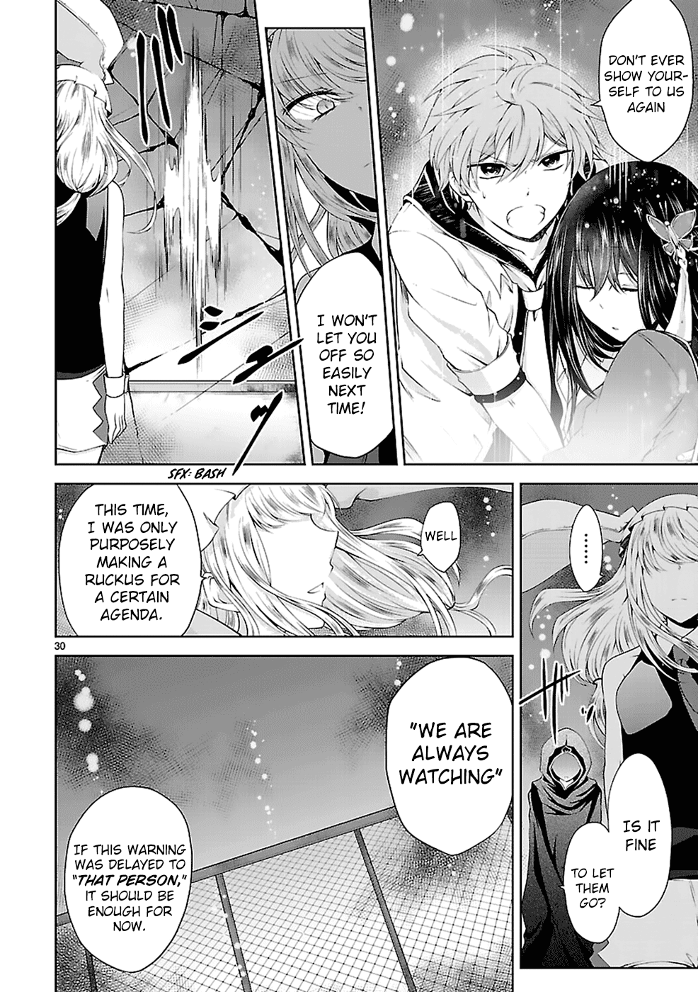 Hensokukei Quadrangle Chapter 12 page 30 - Chapter 12: Never Let Me Go