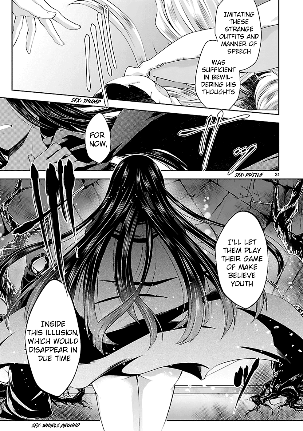 Hensokukei Quadrangle Chapter 12 page 31 - Chapter 12: Never Let Me Go