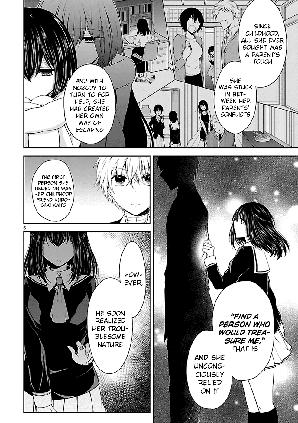 Hensokukei Quadrangle Chapter 12 page 7 - Chapter 12: Never Let Me Go