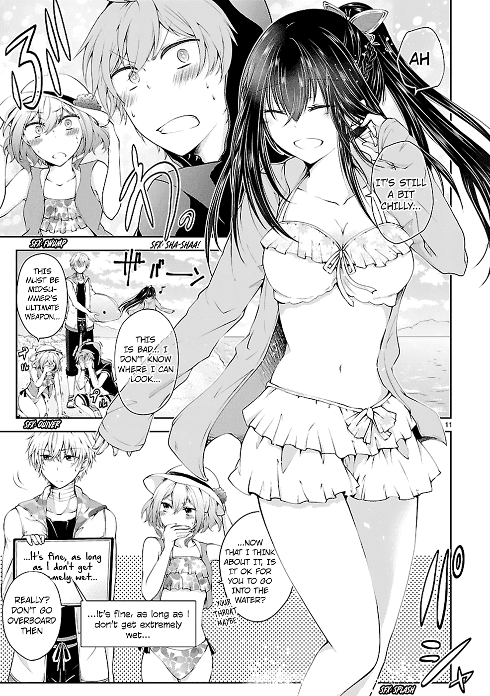 Hensokukei Quadrangle Chapter 13 page 11 - Chapter 13: Midsummer's Blue Dahlia